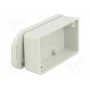 Корпус универсальный Х 35мм HAMMOND 1551HFLGY (HM-1551HFLGY)