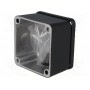 Корпус универсальный Х 51мм Y 51мм HAMMOND 1590LBBK (HM-1590LBBK)