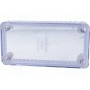 Корпус универсальный Х 50мм HAMMOND 1591ATCL (HM-1591ATCL)
