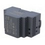 Блок питания DC/DC 60Вт 12ВDC MEAN WELL DDR-60G-12 (DDR-60G-12)
