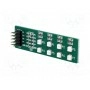 Дочерняя плата MIKROELEKTRONIKA EASYLED BOARD WITH GREEN DIODES (MIKROE-572)