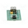 Ср-во разработки Microchip AVR MIKROELEKTRONIKA MINI-AT BOARD - 3.3V (MIKROE-672)