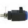 Зажим лабораторный синий SCHUTZINGER SDK5230-BL (SDK5230-BL)