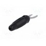 Вилка вилочный наконечник SCI R8-25D BLACK (BC-025W-B)