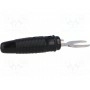 Вилка вилочный наконечник SCI R8-25D BLACK (BC-025W-B)