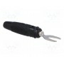 Вилка вилочный наконечник SCI R8-25D BLACK (BC-025W-B)