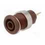 Гнездо "банан" 4мм 24А STAUBLI 23.3000-27 (SLB4-F-27)