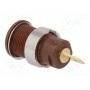 Гнездо "банан" 4мм 24А STAUBLI 23.3000-27 (SLB4-F-27)