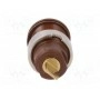 Гнездо "банан" 4мм 24А STAUBLI 23.3000-27 (SLB4-F-27)