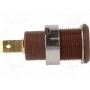 Гнездо "банан" 4мм 24А STAUBLI 23.3000-27 (SLB4-F-27)
