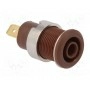 Гнездо "банан" 4мм 24А STAUBLI 23.3000-27 (SLB4-F-27)