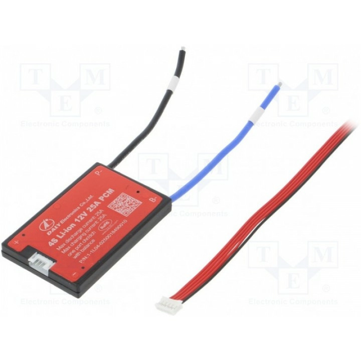 PCB защиты DALY PCM 4S LI-ION 25A DALY (PCM-L04S25DLY14.8V)