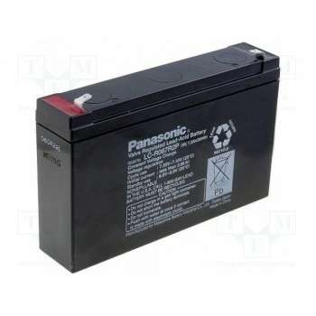 Аккум свиноцово-кислотный PANASONIC ACCU-HP7-6-P
