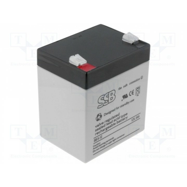 Аккум свиноцово-кислотный SSB SB5-12 (ACCU-HP5-12-S)