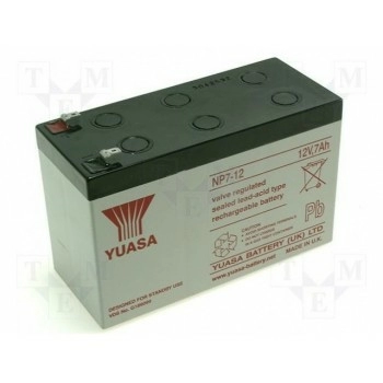 Аккум свиноцово-кислотный YUASA ACCU-HP7-12-Y