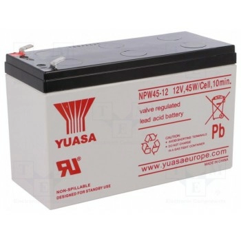 Аккум свиноцово-кислотный 12В YUASA ACCU-HP8.5-12-Y