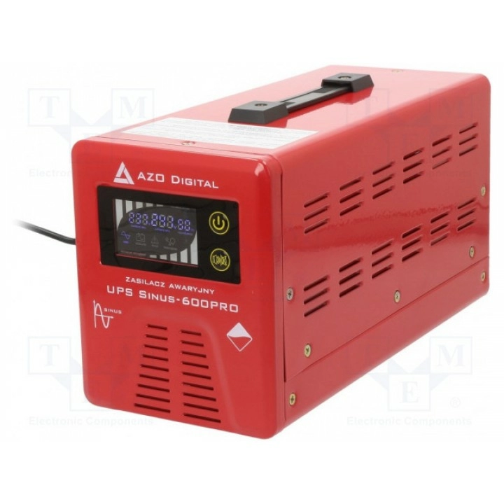 Преобразователь dc/ac AZO DIGITAL SINUS-600PRO 12V (SINUS-600PRO-12V)