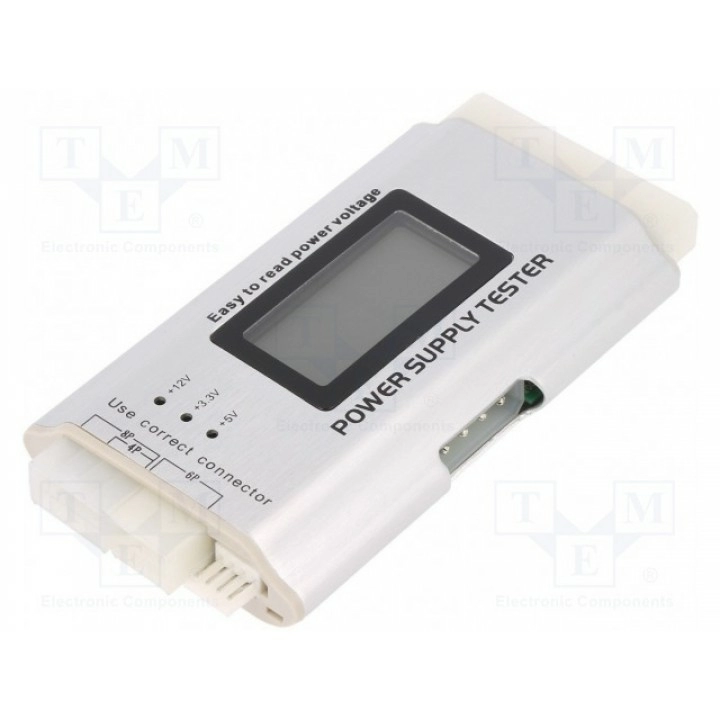 Компьютерные акксессуары тестер блоков питания ATX DIGITUS DA-70601 (DA-70601)