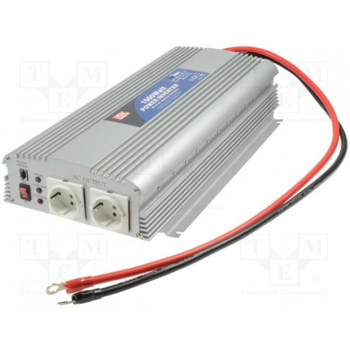 Преобразователь автомобильный dc/ac MEAN WELL A301-1K7-F3 (A301-1K7-F3)