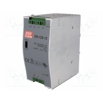 Блок питания импульсный 120Вт MEAN WELL DR-120-12