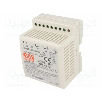 Блок питания импульсный 42Вт MEAN WELL DR-4512