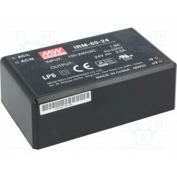 Блок питания импульсный MEAN WELL IRM-60-24