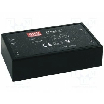 Блок питания импульсный модульный MEAN WELL PM-20-3.3