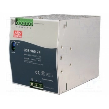 Блок питания импульсный 960Вт MEAN WELL SDR-960-24