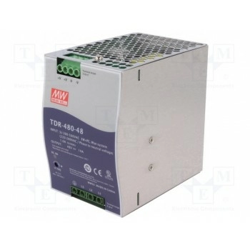 Блок питания импульсный 480Вт MEAN WELL TDR-480-48