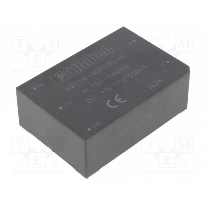 Преобразователь DC/DC AIMTEC AM15W-60012S-NZ (AM15W-60012S-NZ)