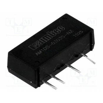Преобразователь DC/DC 1Вт AIMTEC AM1DS-0303S-NZ