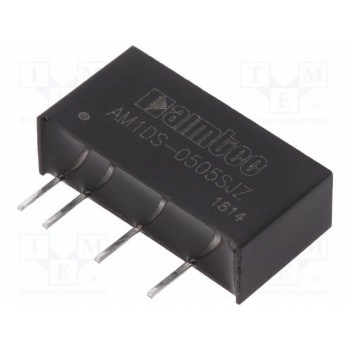 Преобразователь DC/DC 1Вт AIMTEC AM1DS-0505SJZ