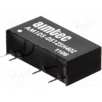 Преобразователь DC/DC 1Вт AIMTEC AM1DS-0512SH40Z