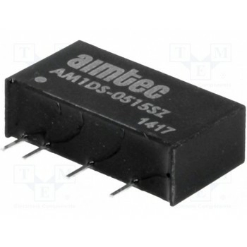 Преобразователь DC/DC 1Вт AIMTEC AM1DS-0515SZ