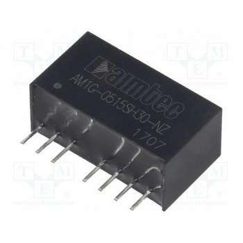 Преобразователь DC/DC 1Вт AIMTEC AM1G-0515SH30-NZ