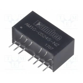 Преобразователь DC/DC 1Вт AIMTEC AM1G-0524S-NZ