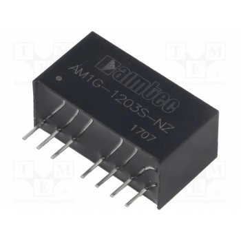 Преобразователь DC/DC 1Вт AIMTEC AM1G-1203S-NZ