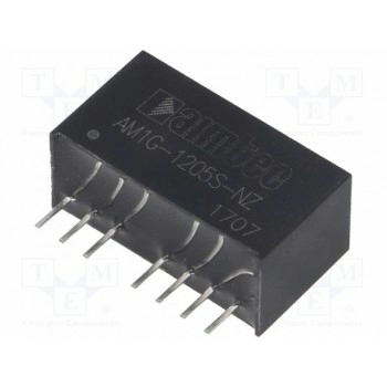 Преобразователь DC/DC 1Вт AIMTEC AM1G-1205S-NZ