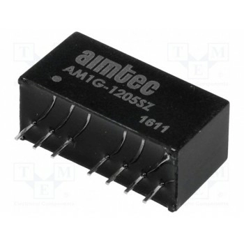 Преобразователь DC/DC 1Вт AIMTEC AM1G-1205SZ