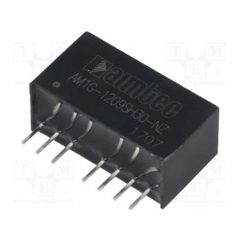 Преобразователь DC/DC 1Вт AIMTEC AM1G-1209SH30-NZ
