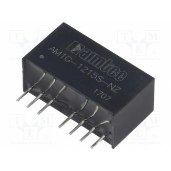 Преобразователь DC/DC 1Вт AIMTEC AM1G-1215S-NZ