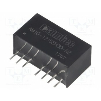 Преобразователь DC/DC 1Вт AIMTEC AM1G-1215SH30-NZ