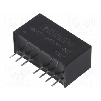 Преобразователь DC/DC 1Вт AIMTEC AM1G-2403S-NZ