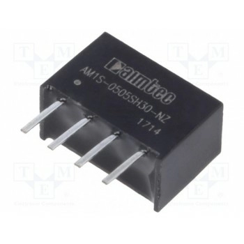 Преобразователь DC/DC 1Вт AIMTEC AM1S-0505SH30-NZ