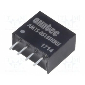 Преобразователь DC/DC 1Вт AIMTEC AM1S-0515SH30Z