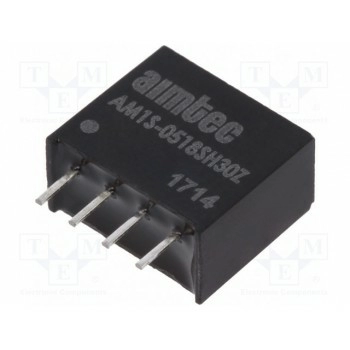 Преобразователь DC/DC 1Вт AIMTEC AM1S-0518SH30Z