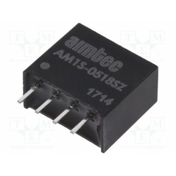 Преобразователь DC/DC 1Вт AIMTEC AM1S-0518SZ