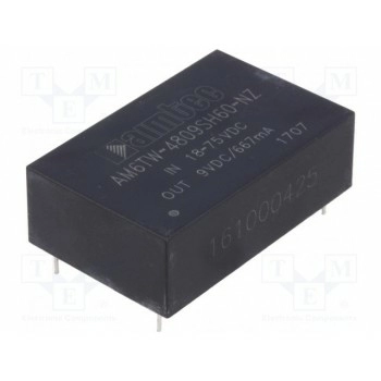 Преобразователь DC/DC 6Вт AIMTEC AM6TW-4809SH60-NZ