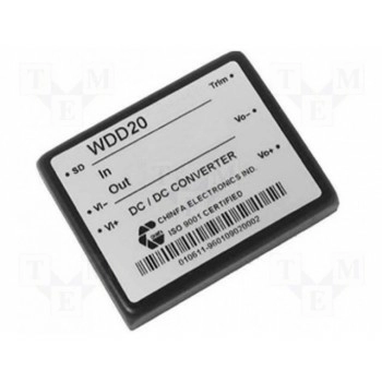 Преобразователь DC/DC 20Вт CHINFA ELECTRONICS WDD20-03S3U