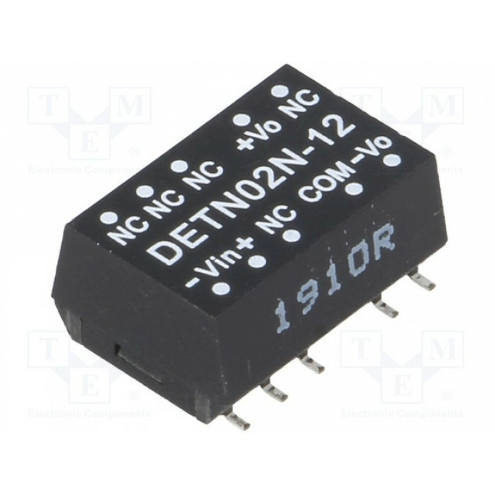 Преобразователь DC/DC 2Вт MEAN WELL DETN02N-12 (DETN02N-12)
